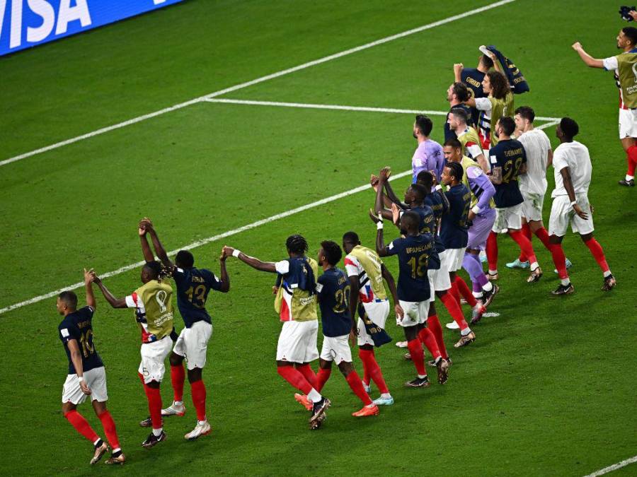Las mejores imágenes que dejó la goleada 4-1 de Francia a Australia en el Mundial Qatar 2022