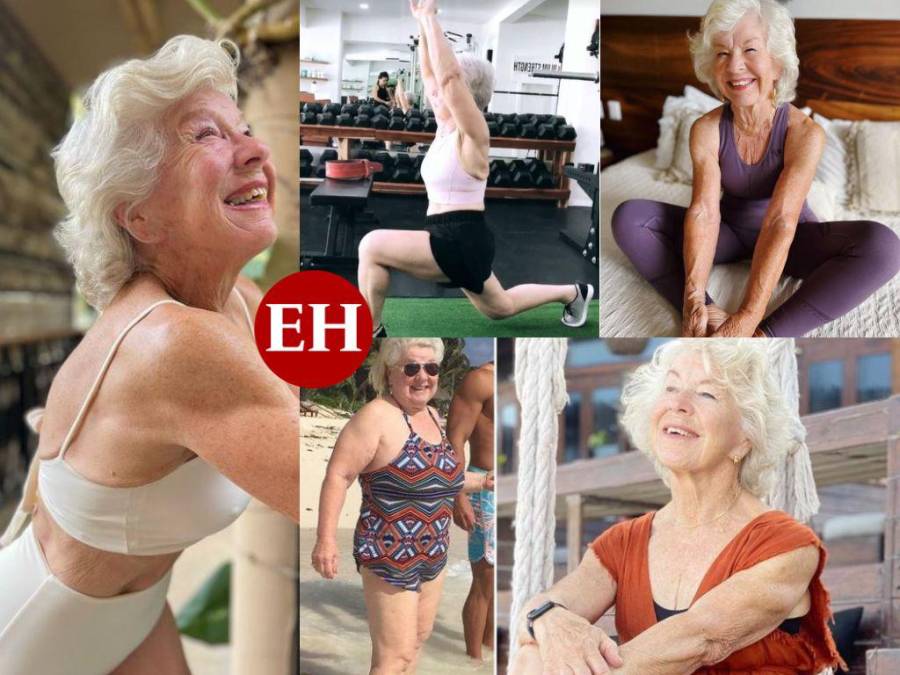 Es influencer, fitness e impacta a todos con su tonificado cuerpo a los 75 años (Fotos)