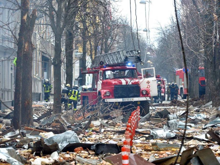 Las imágenes del séptimo día de invasión rusa en Ucrania