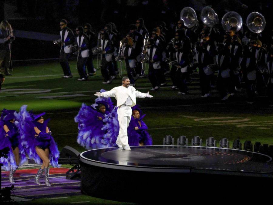 Los mejores momentos del Halftime Show de Usher en el Super Bowl LVIII