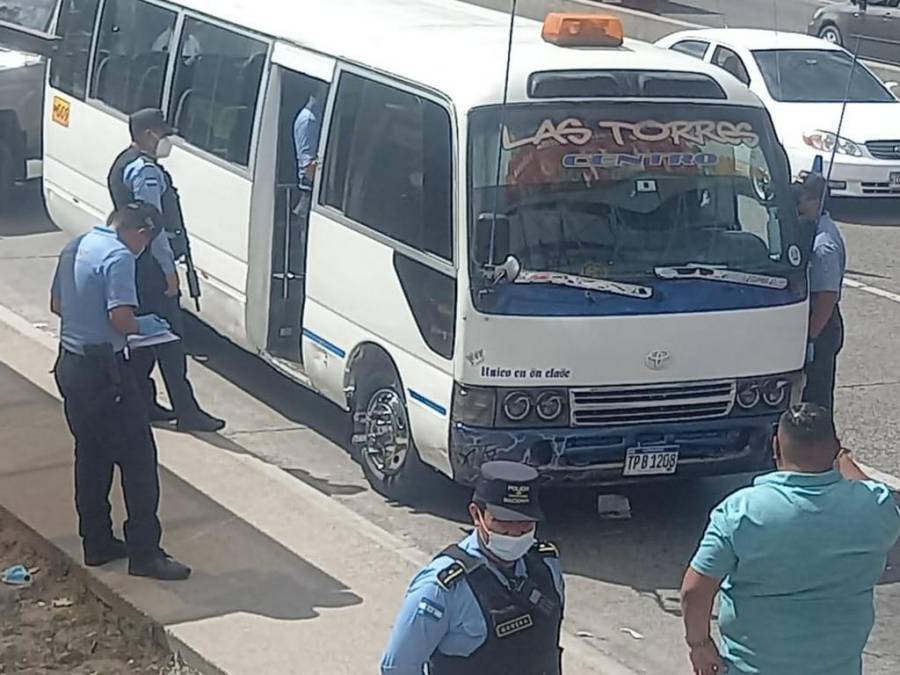 “Terror creciente”, otro ataque contra rubro transporte en Tegucigalpa