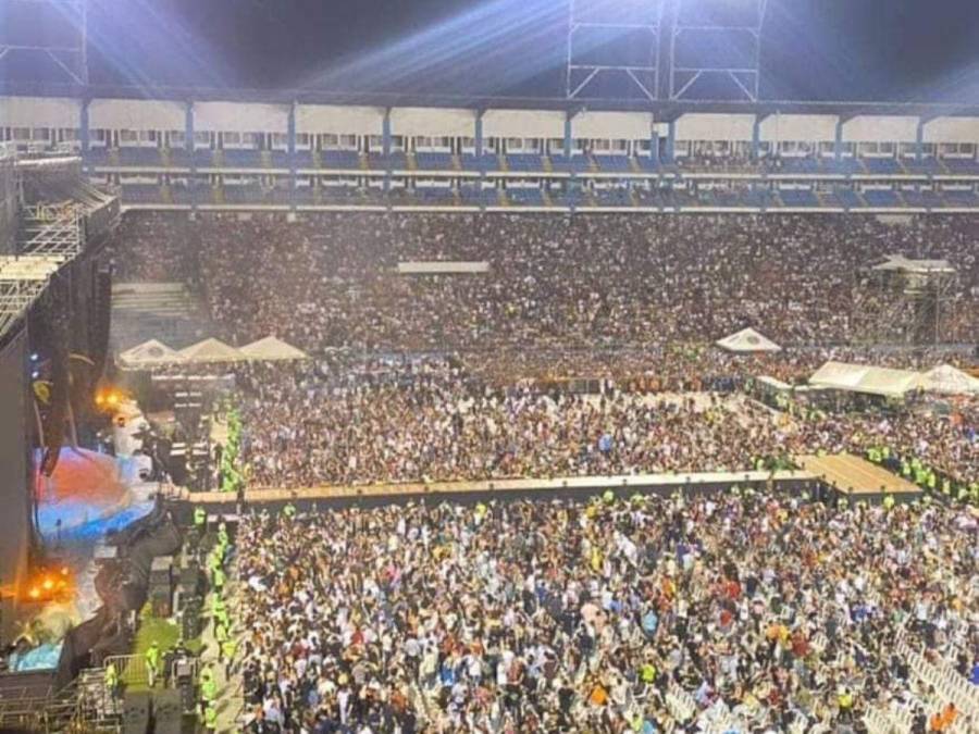 Las imperdibles imágenes que dejó el concierto de Bad Bunny en Honduras