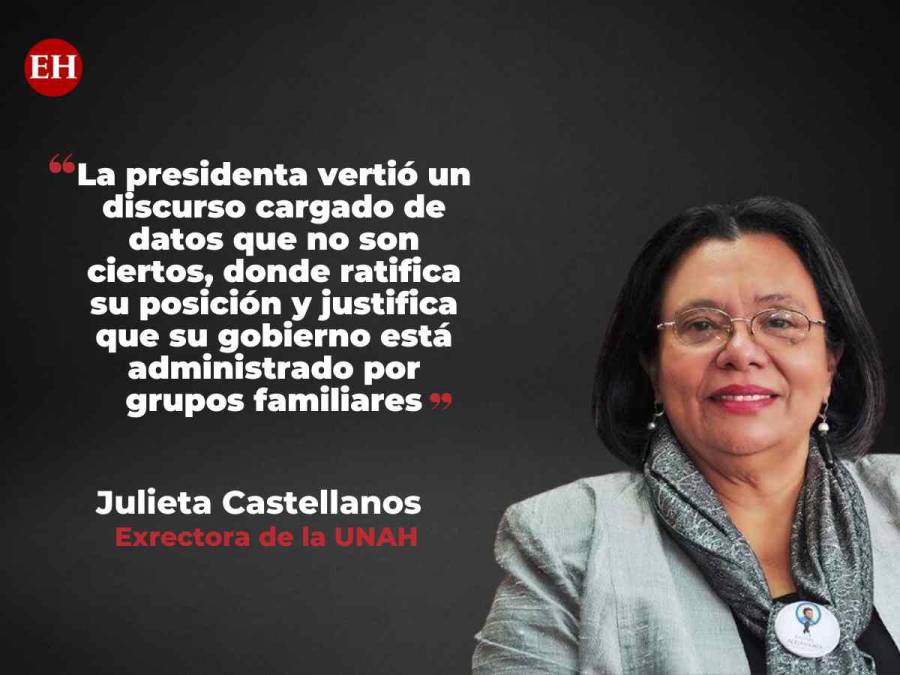 Las frases de Julieta Castellanos respaldando al CNA ante cuestionamientos desde el gobierno