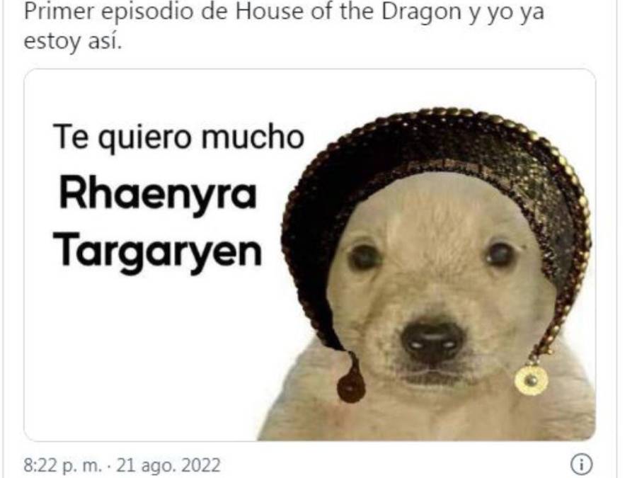 Los mejores memes que dejó el estreno de La casa del dragón
