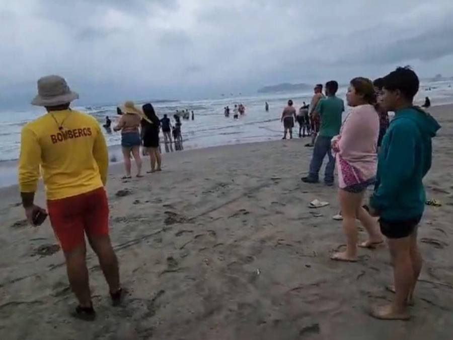 Así fueron los rescates de varios hondureños en ríos y playas durante la Semana Santa