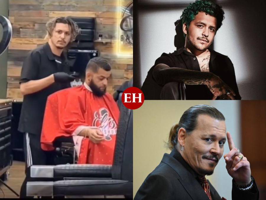 ¿Johnny Nodal?: Conoce al peluquero parecido a Nodal y Depp que revolvió las redes sociales