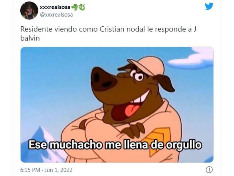 Pleito entre Christian Nodal y J Balvin desata lluvia de memes en redes sociales