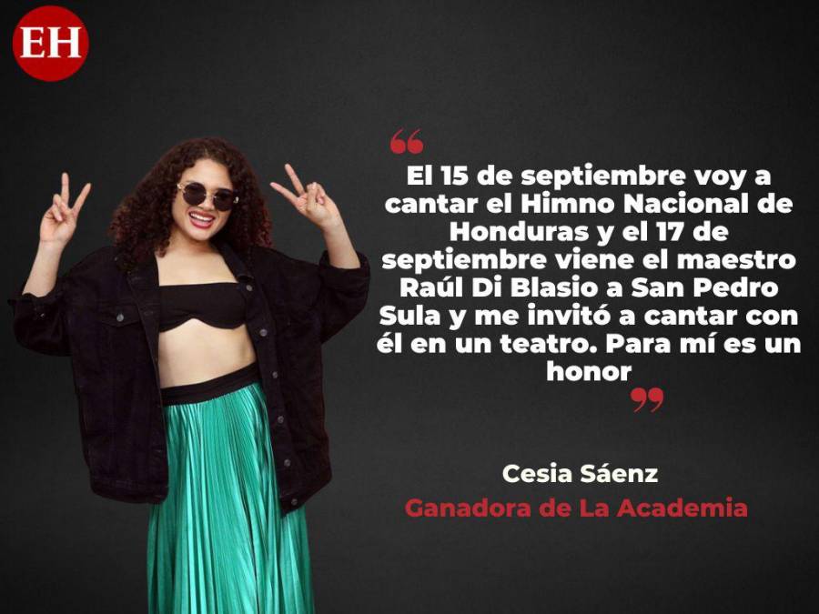 “Ahora el mundo está conociendo a Honduras por buenas cosas”: Las frases de Cesia Sáenz en entrevista exclusiva con EL HERALDO