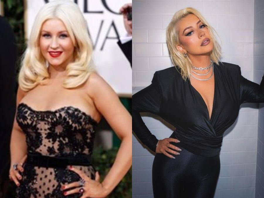 El cambio físico de Christina Aguilera: su antes y después