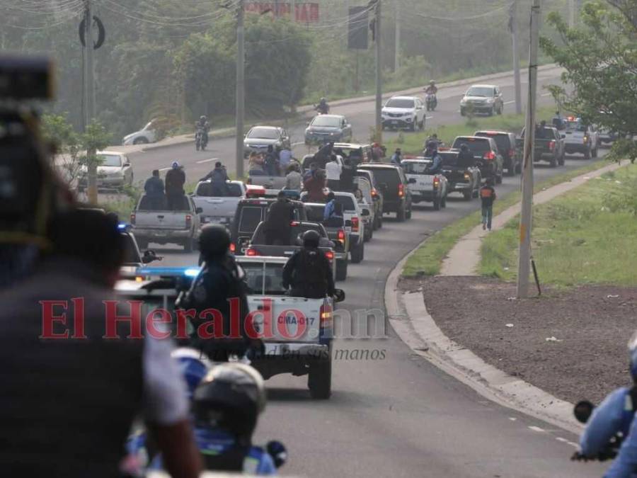 Por aire y tierra: así fue el traslado de ‘El Tigre’ Bonilla hacia la Base Hernán Acosta Mejía