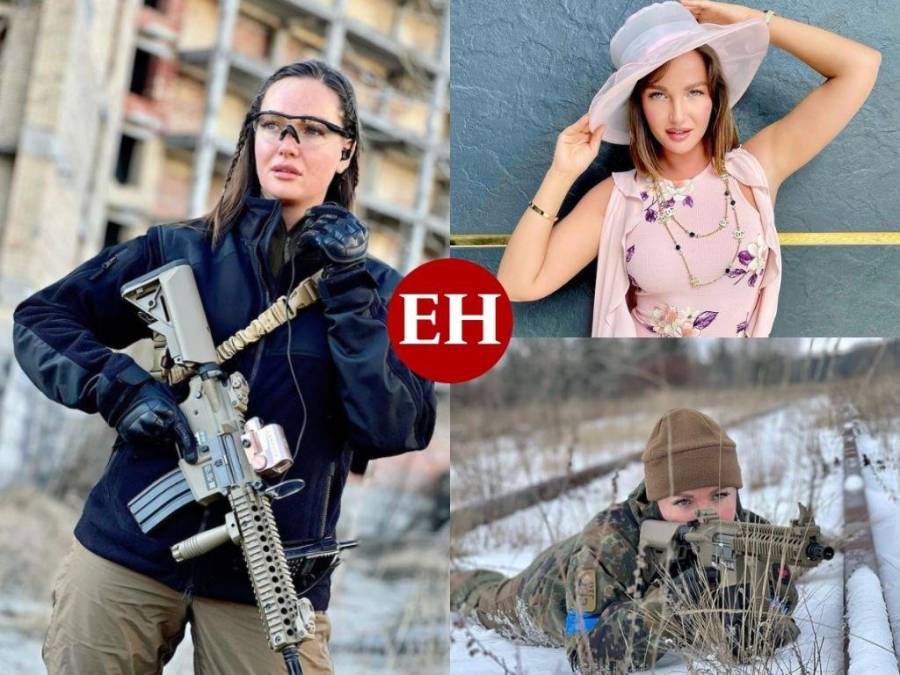 De las pasarelas al campo de batalla: la Miss Ucrania que regresó al ejército para luchar contra Rusia