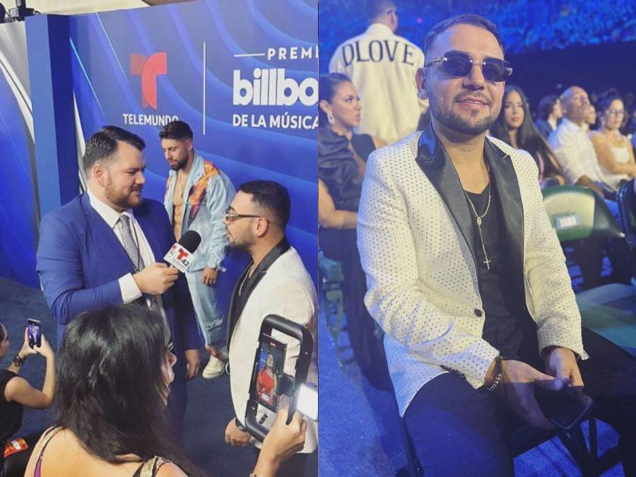 Orgullo catracho: así lució Tailo Paz, el cantante hondureño que deslumbró en los Premios Billboard 2023