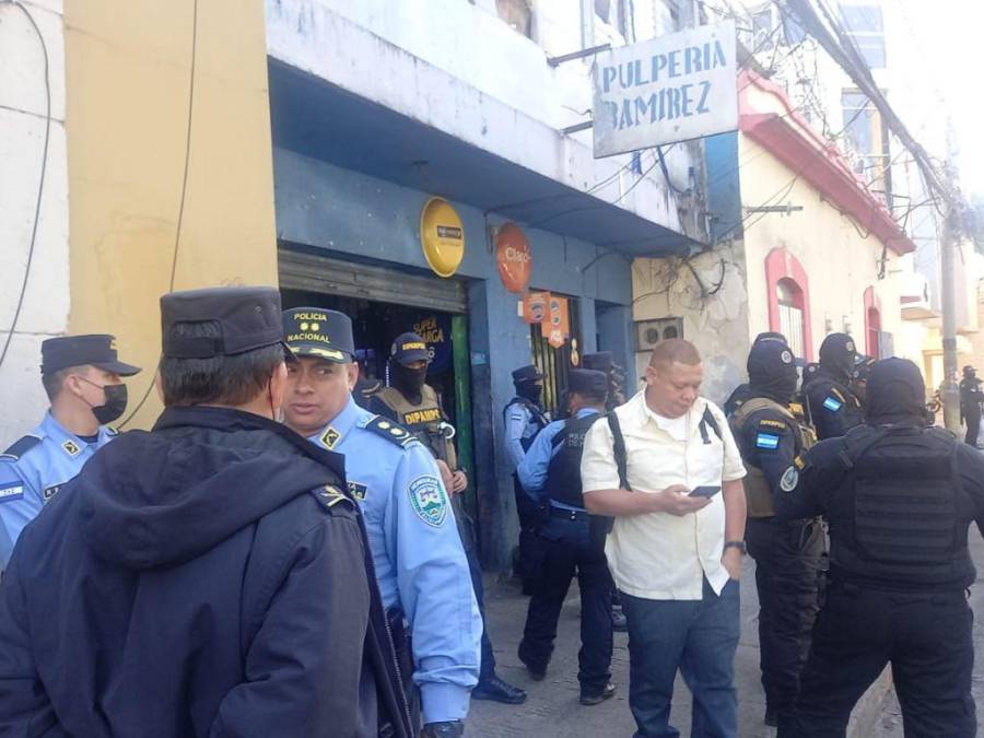 Arrecian operativos policiales contra la extorsión y criminalidad en Tegucigalpa