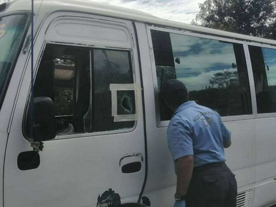 “Terror creciente”, otro ataque contra rubro transporte en Tegucigalpa