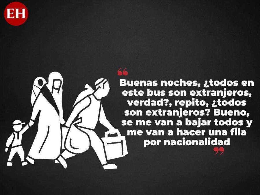 Frases intimidatorias de policías extorsionadores a migrantes en su paso por Honduras