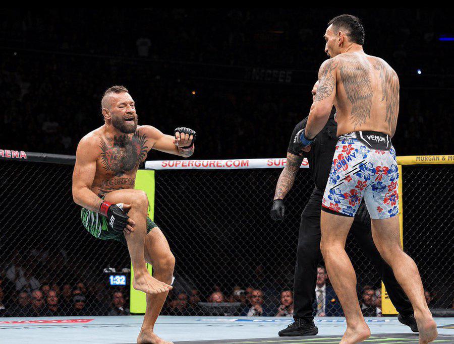 Conor McGregor fue derrotado en un minuto por Max Holloway y se conoce lo que sufrió