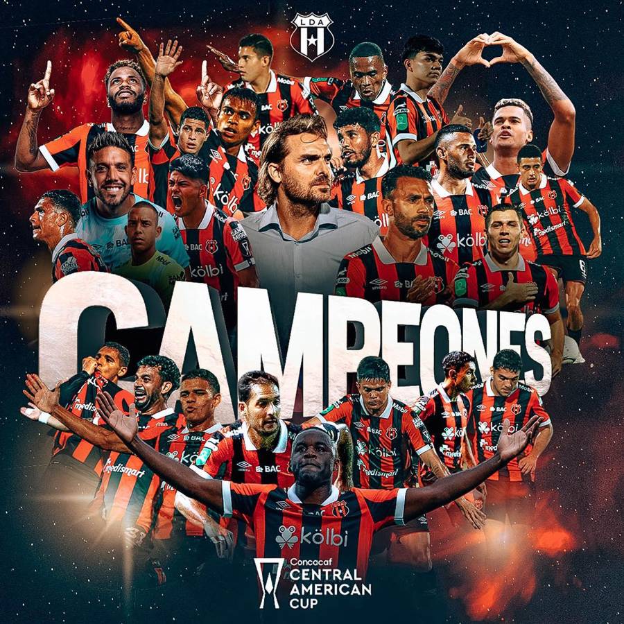 Alajuelense y Alex López, campeones de la Copa Centroamericana