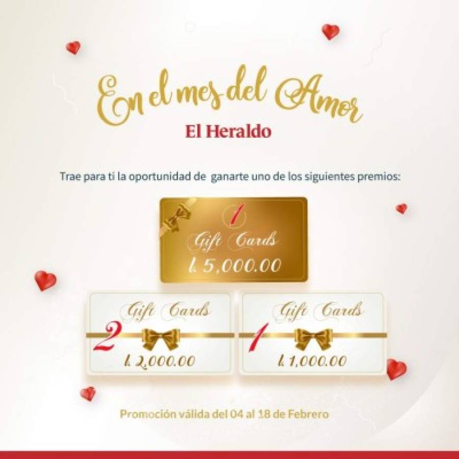 EL HERALDO te premia con una Giftcard en el mes del amor