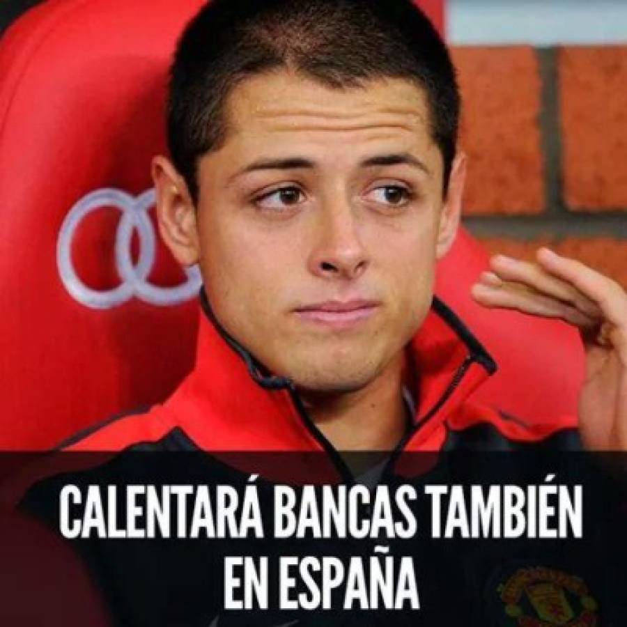 Los memes por el fichaje del Chicharito al Real Madrid