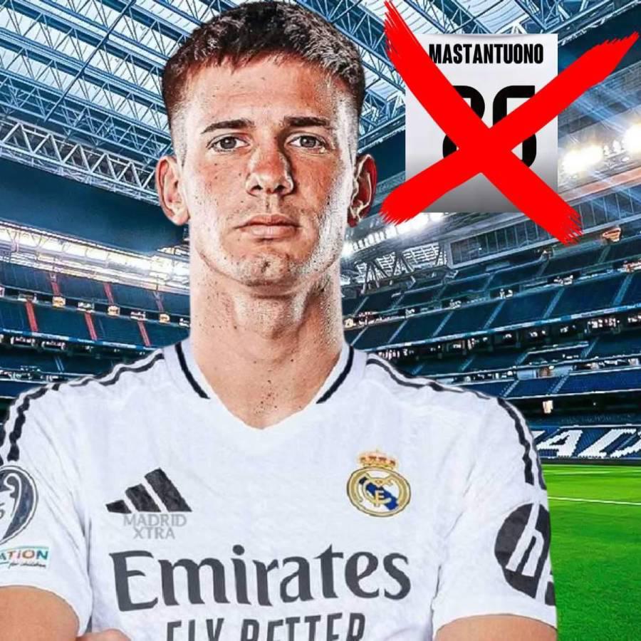 Error del Real Madrid en presentación de Mastantuono, razón de su dorsal y figuras presentes