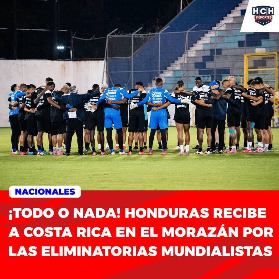Así 'calientan' los medios de Costa Rica la previa del partido ante Honduras