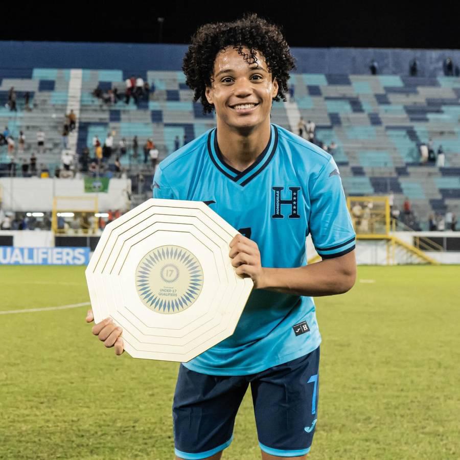 Un jugador de Honduras en el 11 ideal del Premundial Sub-17 de Concacaf