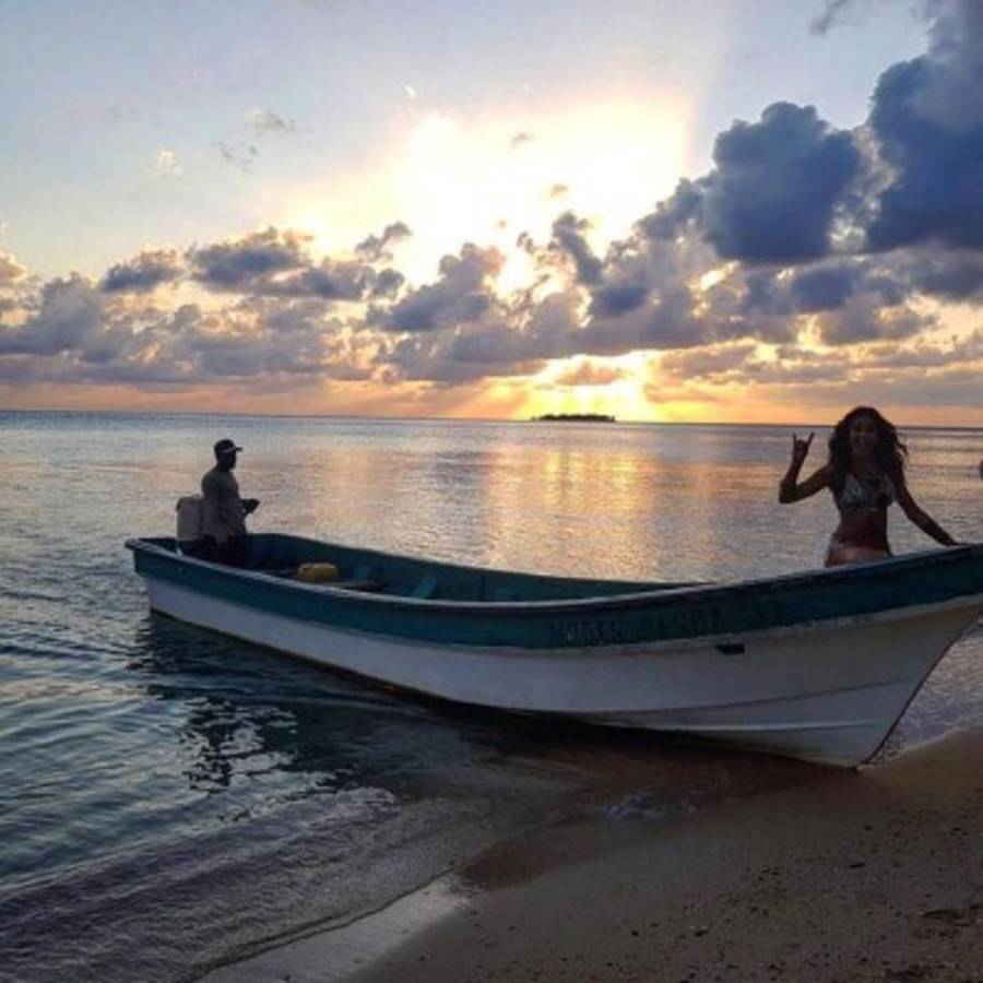 Lara Álvarez, la presentadora española que promueve la belleza de Honduras en sus redes