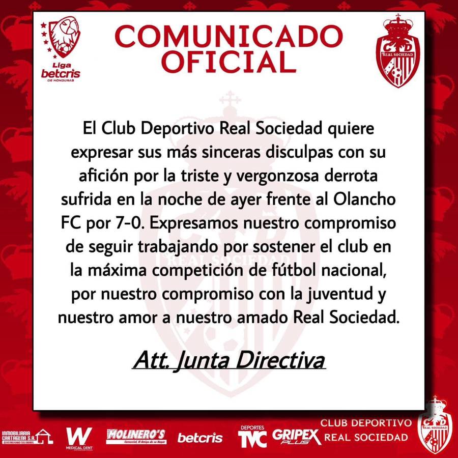 Comunicado.