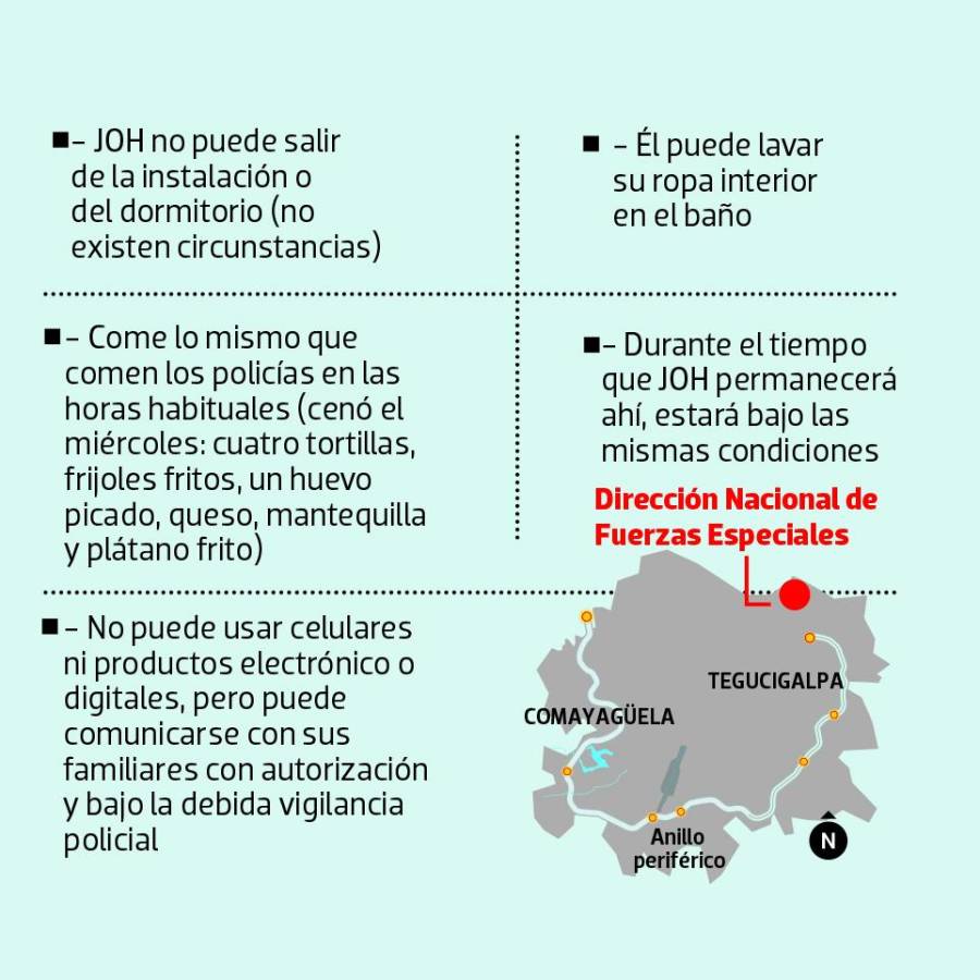 JOH lava su propia ropa interior a mano en el baño de su habitación en los Cobras