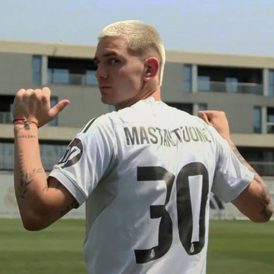 Error del Real Madrid en presentación de Mastantuono, razón de su dorsal y figuras presentes