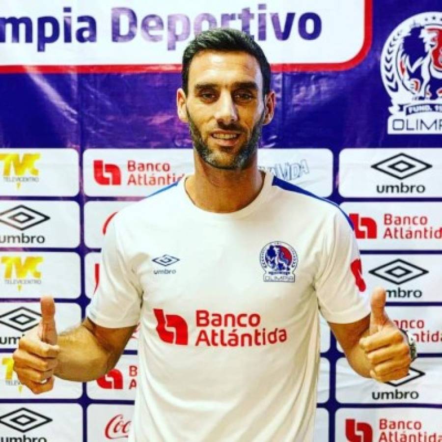 El defensor Martín Bonjour dijo sentirse motivado para encarar este nuevo reto con Olimpia. Foto: Redes sociales Club Olimpia