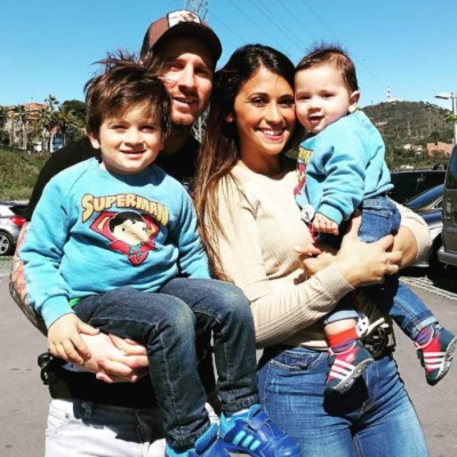 Mateo, el hijo menor de Messi, enamora con tierno baile