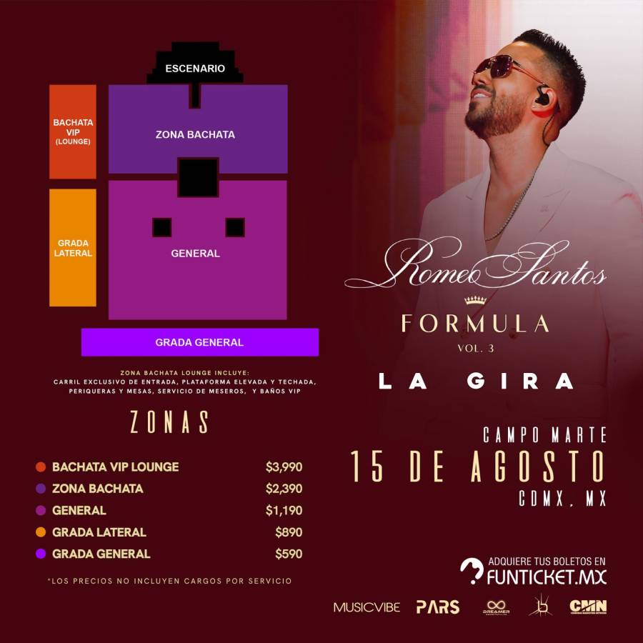 Romeo Santos en México: ¿Cuáles son las fechas y los siete estados donde cantará el “Rey de la Bachata”?