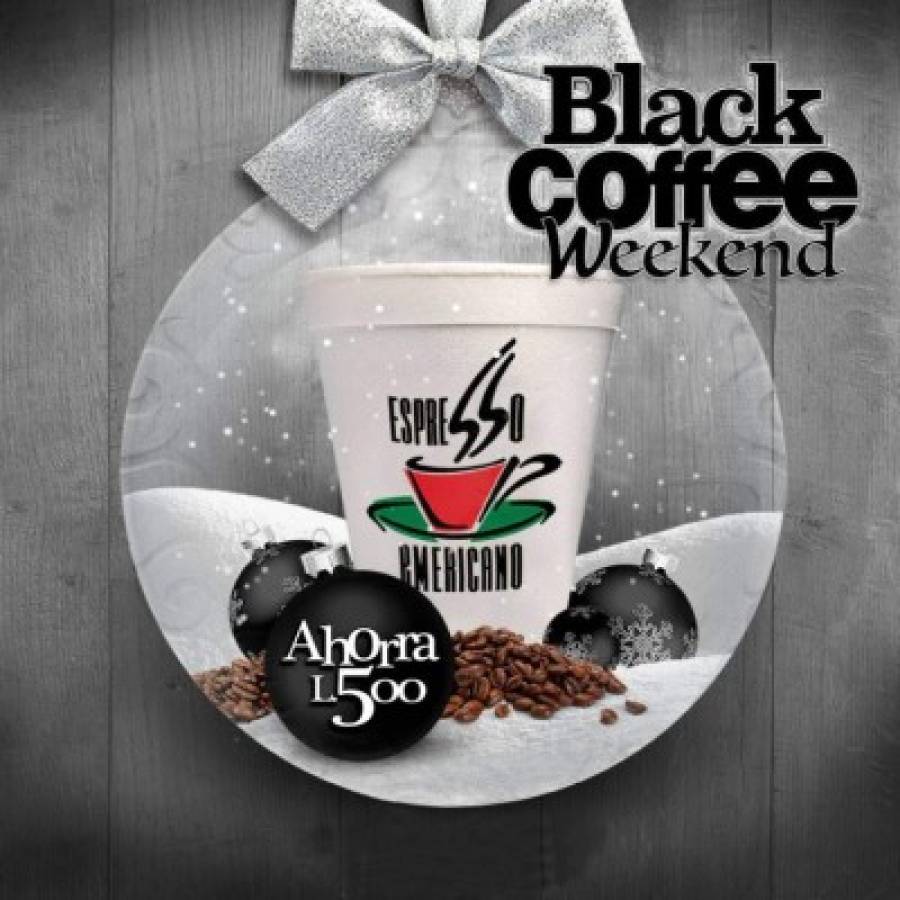 Aprovecha el Black Coffee Weekend de Espresso Americano