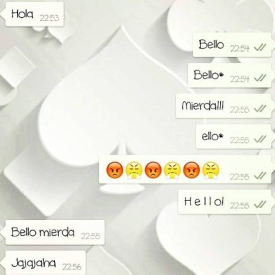 Mensajes en WhatsApp