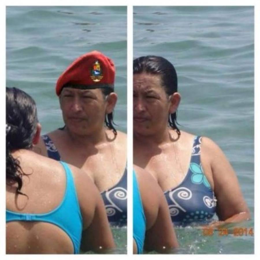 Mujer idéntica a Chávez causa sensación en redes sociales
