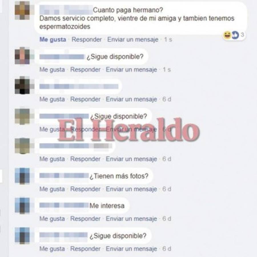 Hasta por redes sociales se alquilan vientres en Honduras