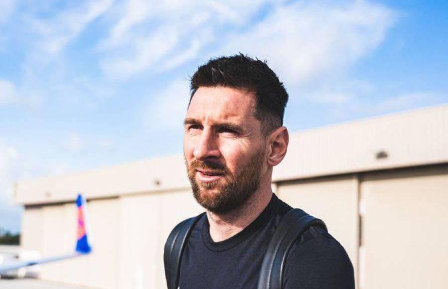Messi llega con fuertes medidas de seguridad a México para juego ante Monterrey