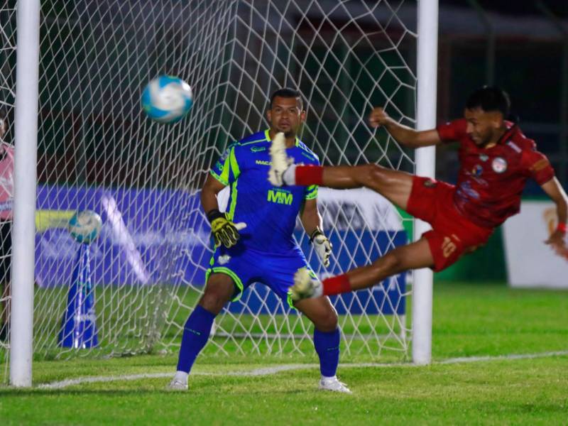 Choloma y Olancho no se hacieron daño y terminaron igualando en el Rubén Deras