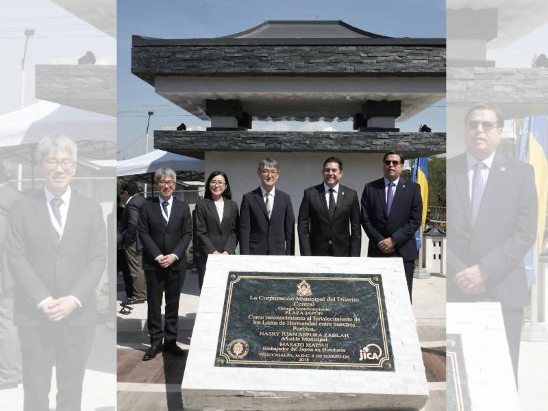 La alcaldía capitalina inauguró la remodelación de Plaza Japón en reconocimiento al apoyo histórico del pueblo japonés.