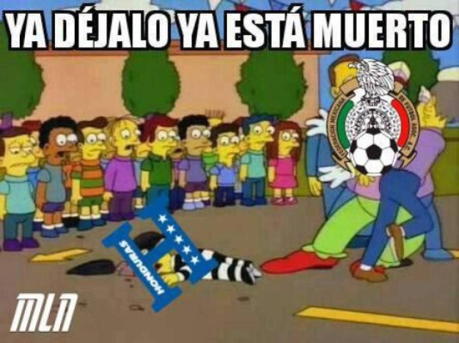 Memes no perdonan a Honduras tras eliminación ante México en la Copa Oro