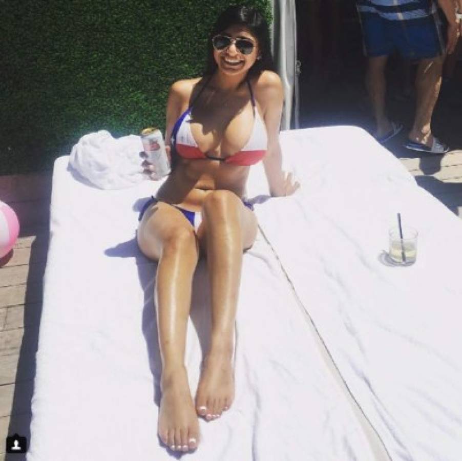 La diva del cine para adultos Mia Khalifa vuelve a generar polémica en Instagram