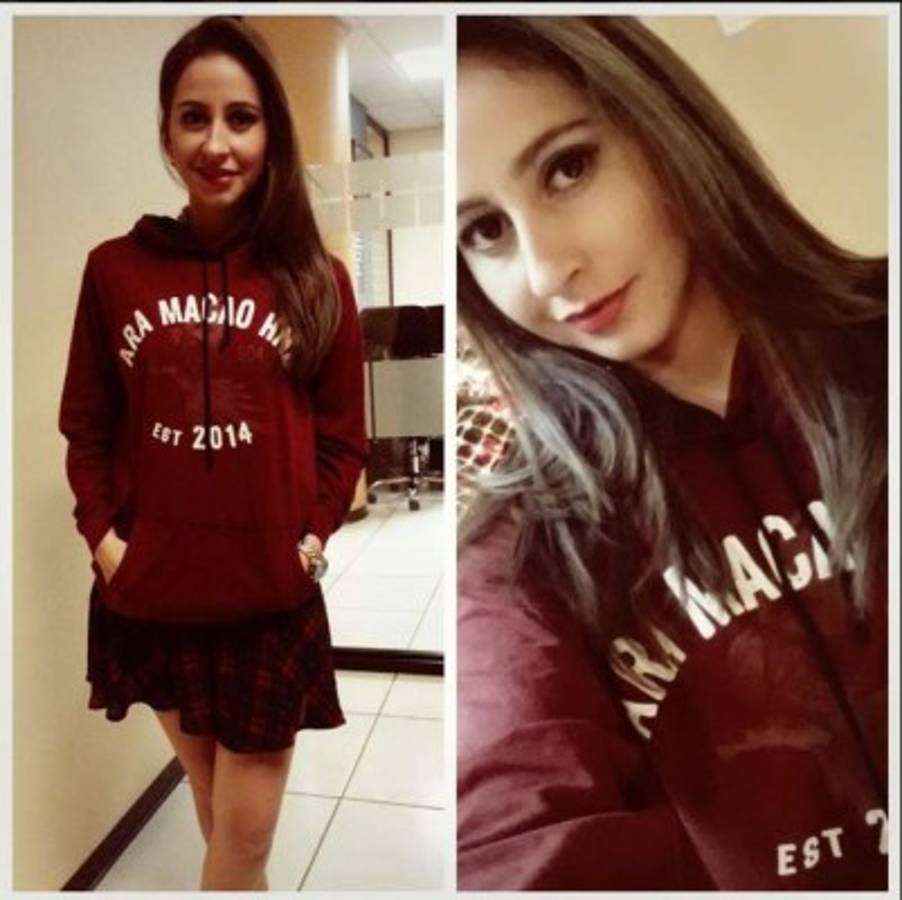 La hermosa presentadora hondureña del estado del tiempo, Rocío Hernández