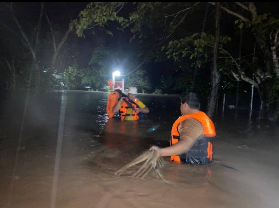 Más de 200 personas son evacuadas en Comayagua y Siguatepeque por inundaciones