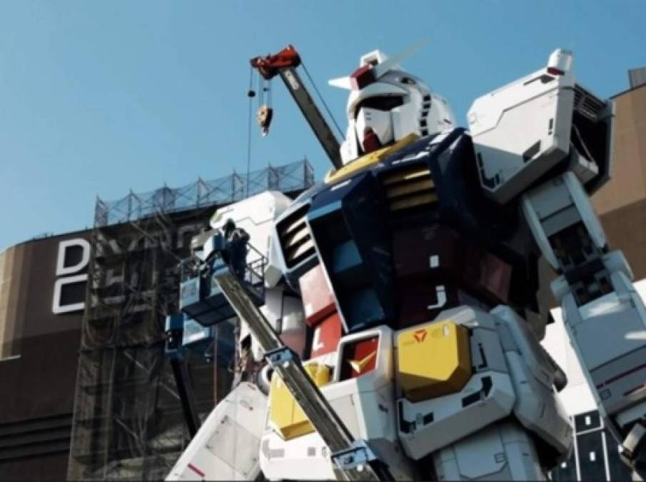 FOTOS: Gundam RX-78-2, el robot que estará presente en los Juegos Olímpicos de Tokio