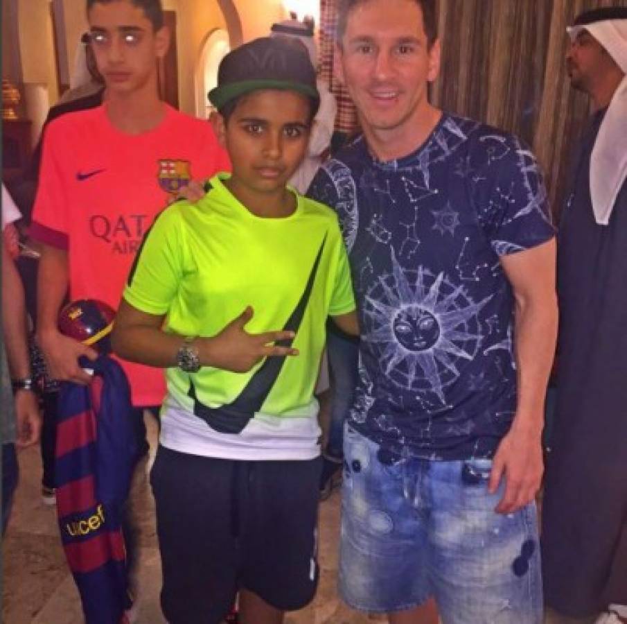El niño millonario de Dubai que presume fotos con famosos
