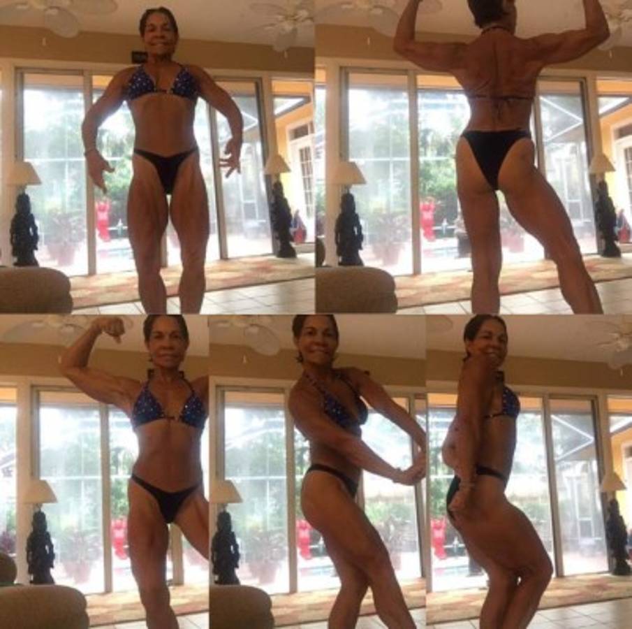 Fotos: Ella es Josefina Monasterio, la fisicoculturista venezolana de 71 años  