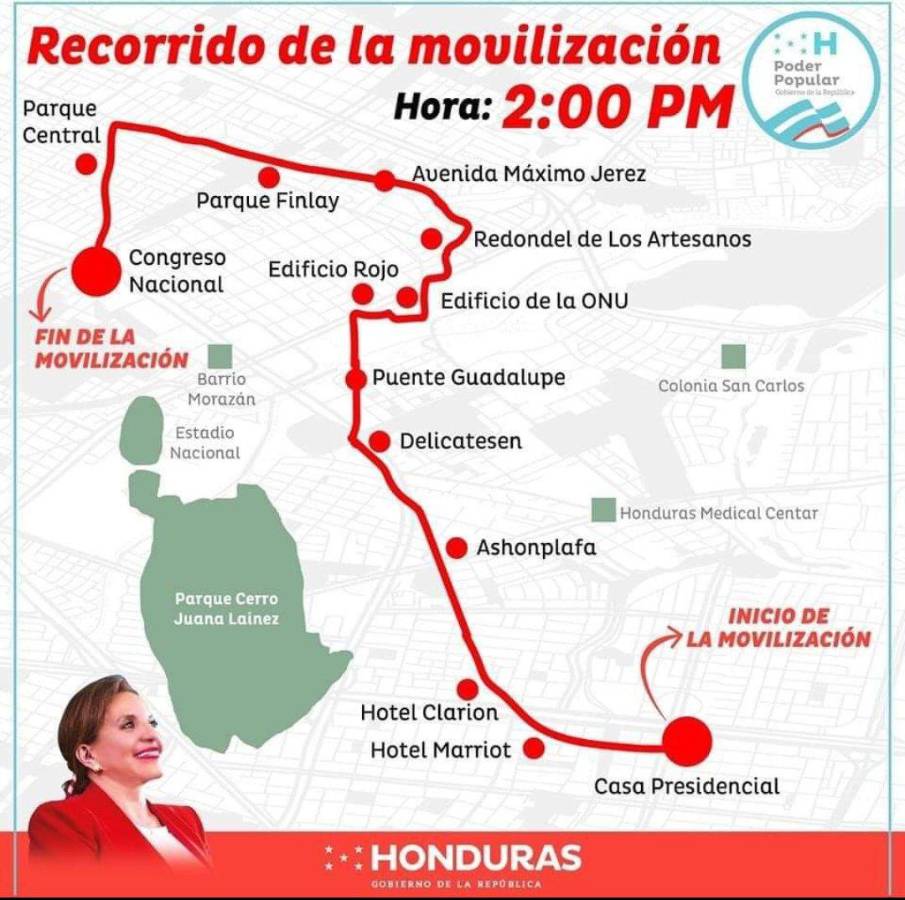 ¿Qué calles estarán cerradas este martes por la movilización de colectivos de Libre?