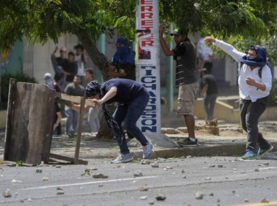 Fotos: Las violentas protestas en Nicaragua contra las reformas de Daniel Ortega