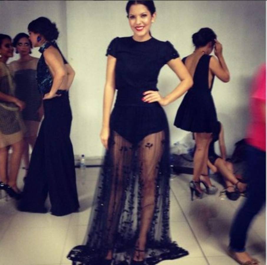 Melissa Valeriano, una reina de las pasarelas hondureñas